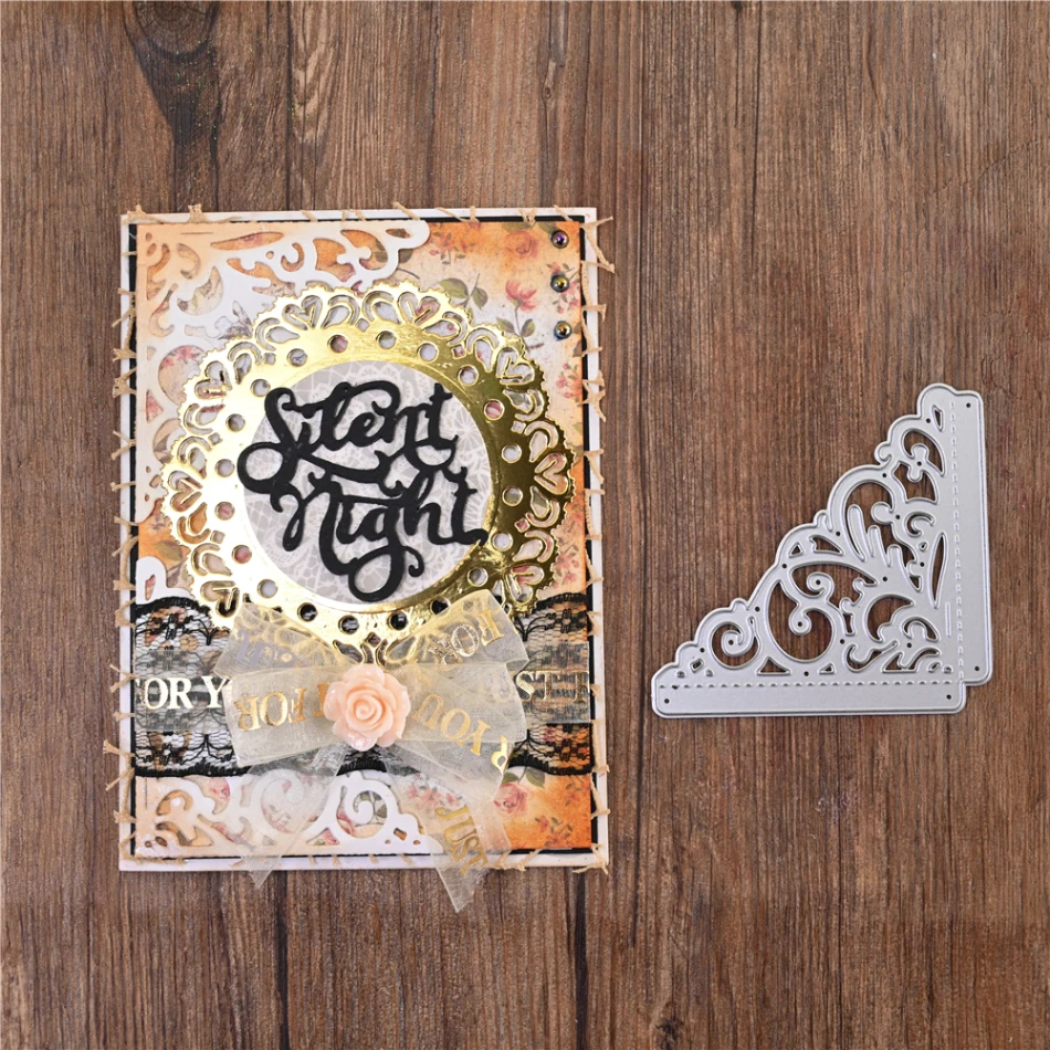 Metal Cutting Dies Stencil DIY Scrapbooking Album Paper Card Embossing Crafts L 