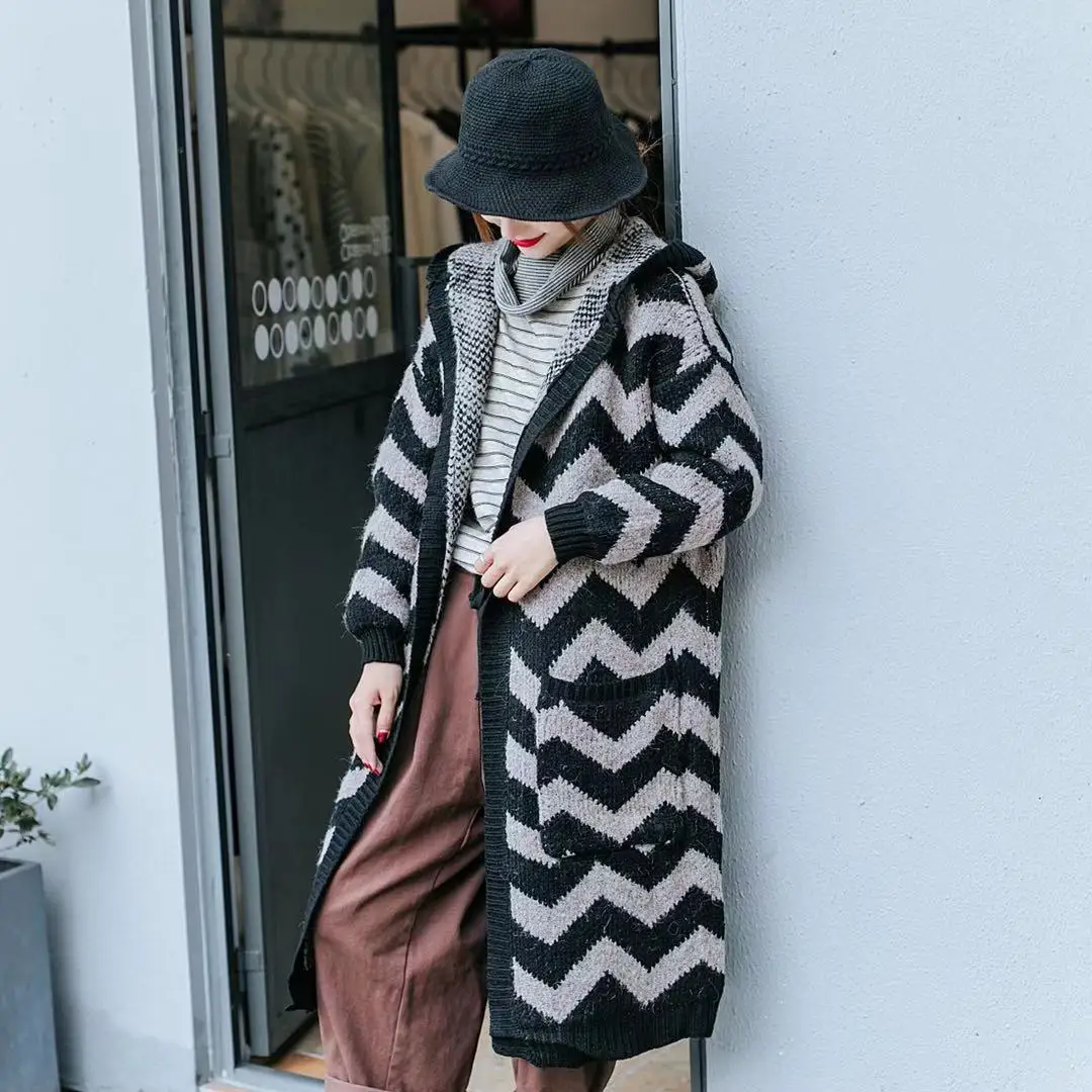 

Ding fragrant gu 2019 Winter New Style Slim Fit Decent Glorious Fashion Casual Floated Wool Overcoat