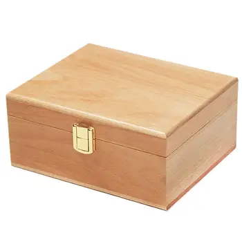 

Wooden Essential Oil Storage Box Case Gift Collection Holder Container Organizer