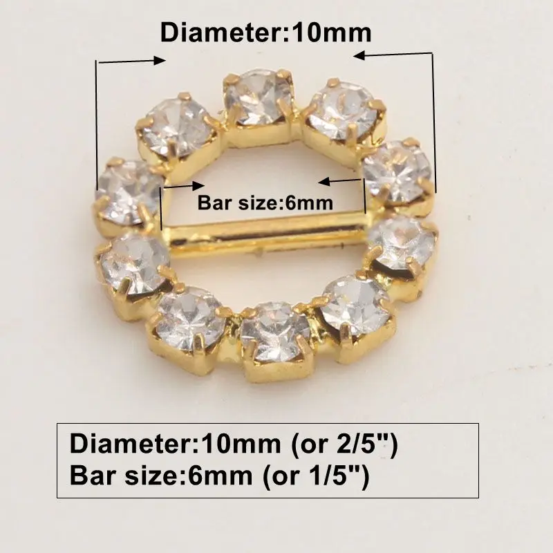 6mm bar 20 шт./лот, латунная пряжка, стразы, ленты, слайдер, золотые пряжки, свадебное украшение на Пригласительные открытки, аксессуары для волос Diy - Цвет: 6mm bar