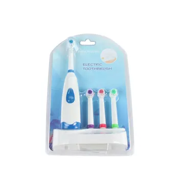 

HOT Fashion Electric Oral Care Toothbrush Replacement With 4 Teeth Brush Heads Bathroom Drop Shipping Wholesale 2018 Hot New
