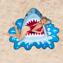 Quick-Drying Towel Material/Polyester Material 150CM  Rainbow Pattern Washable Beach Towel Outdoor Travel Bath Towel Microfiber