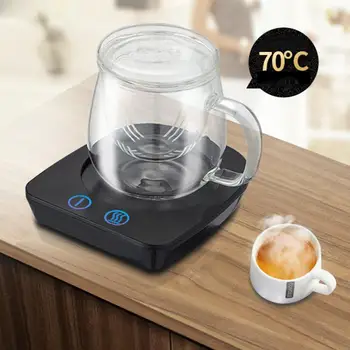 

13.5x11.8cm Electric Heating Tea Fire Stove US Plug Smart Heater Winter Coffee Milk Mug Warmer Induction Cooker 11