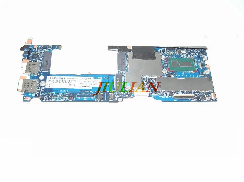 Changing Motherboard 805071-001 For HP Elite X2 1011 G1 Tablet Motherboard i3 M-5Y71 805071-501 805071-601