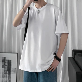 

Summer men's business casual short sleeve t-shirt 8375
