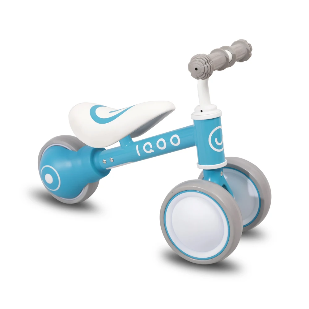 HIland Baby Walk Scooter Balance Bike Walker Kids Ride on Toy Gift for 1-3years old Children for Learning Walk Scooter