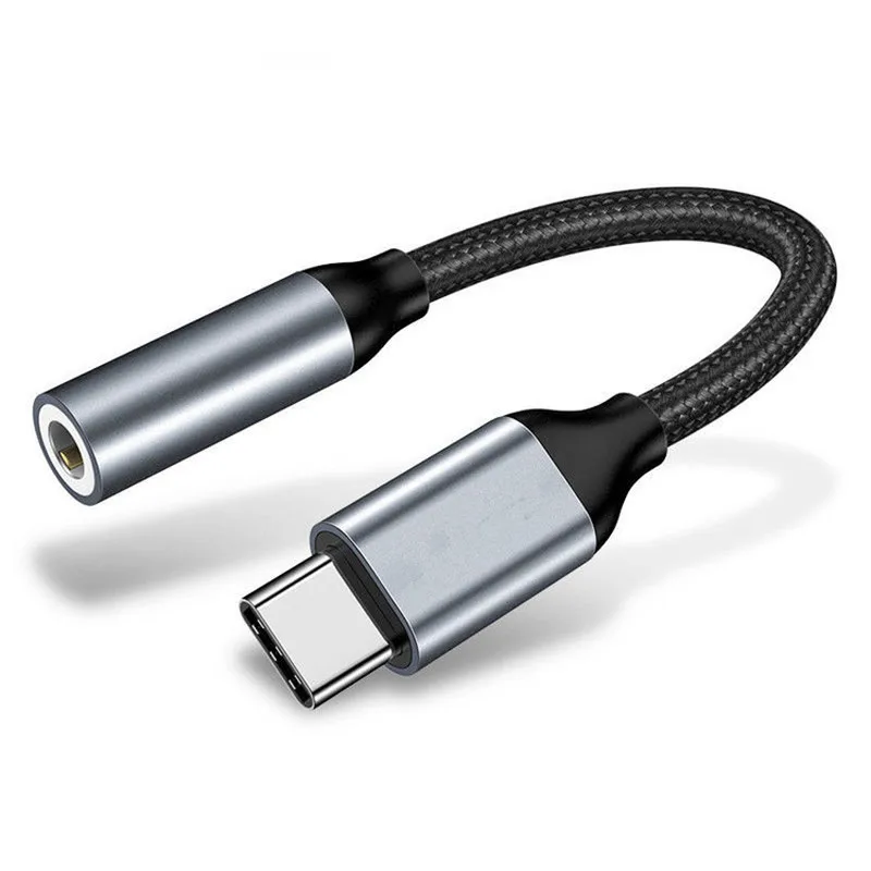 Кабель для наушников с разъемом типа C на 3 5 мм кабель AUX USB Huawei P30 Pro Xiaomi Mi 9 8 Se Oneplus 7