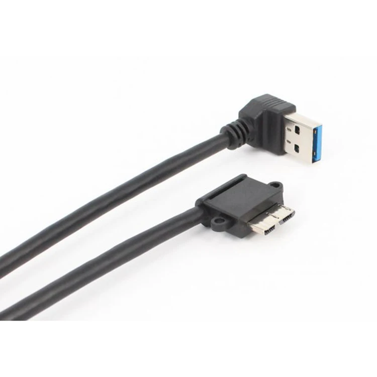 Кабель для зарядки и передачи данных с углом 90 градусов USB 3 0 кабель переходником
