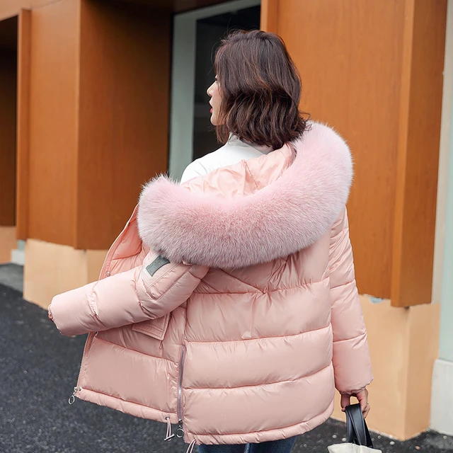 Women's Down Jackets M-3XL Women Winter Light Duck Jacket Warm Thick Female  Outwear Casual Hooded Outwear Plus Size Coat Mujer - AliExpress