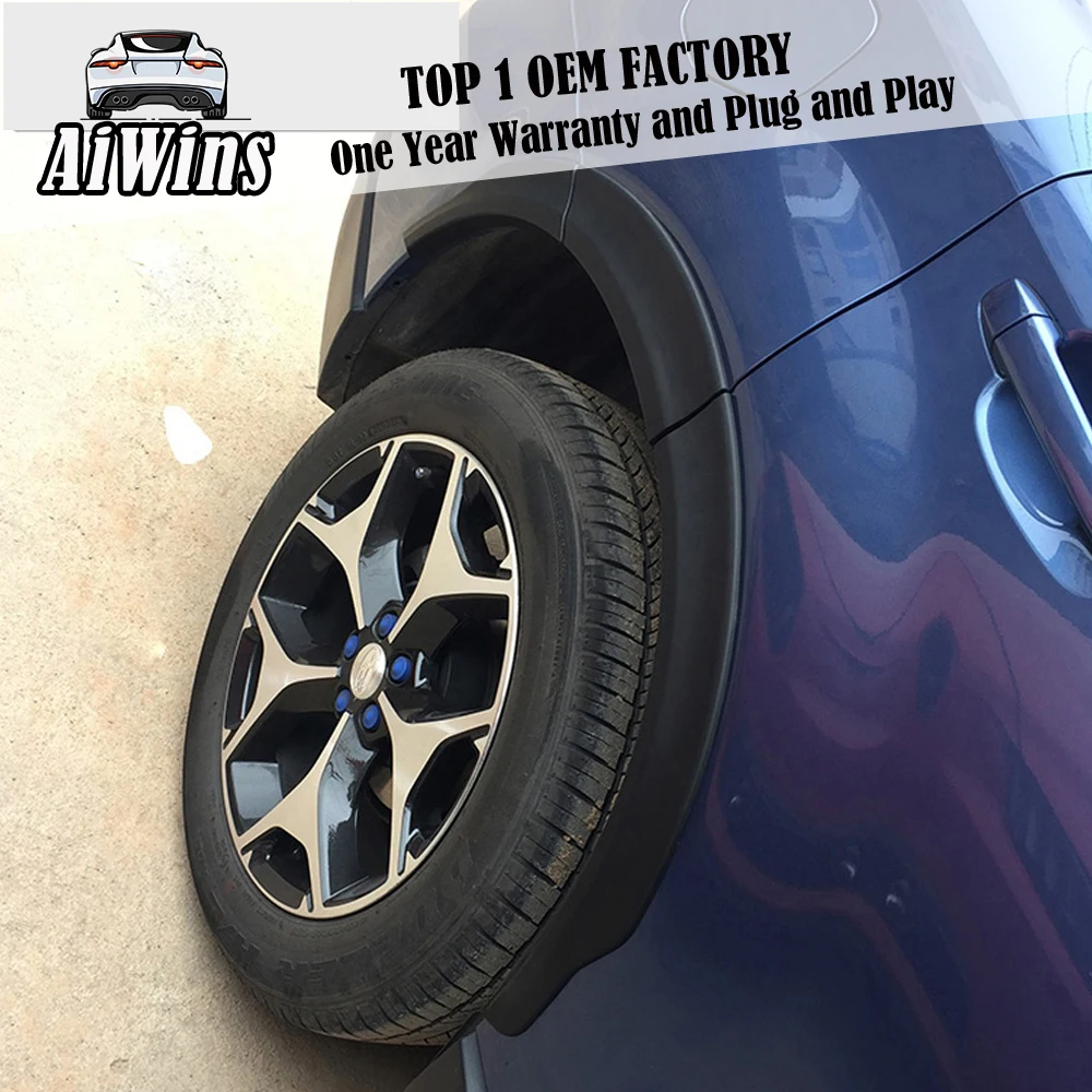 Aiwins carbon fiber автомобильный расширитель колёсной арки защита арки колеса арки отделка полосы подходят для Subaru Forester 2013