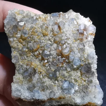 

38.3gNatural crystal, blue green fluorite, crystal mineral, crystal specimen