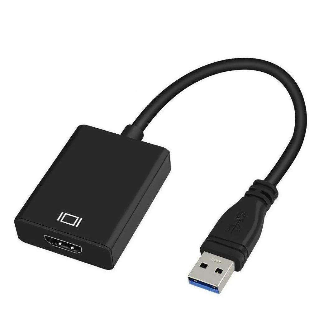 Адаптер Ouhaobin USB3.0 HDMI видеоконвертер HD 1080P адаптер для телефона и компьютера|Кабели