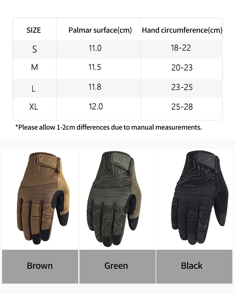 Bike Gloves Full Finger New Multifunction Touch Screen Bicycle Gloves Breathable Outdoor Camping Hiking Motorcycle Gloves XA180Q