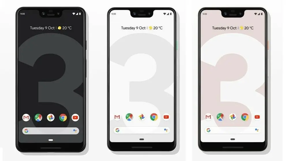Original Google Pixel 3 XL Pixel 3XL Pixel XL3 Octa Core 4GB RAM 128GB ROM Android 9.0 NFC  mobile phone original fast charger iphone 12 refurbished