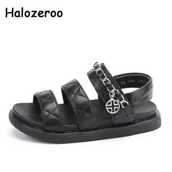 

2020 Summer Kids Beach Sandals Children Sweet Dress Shoes Baby Girls Chains Princess Sandals Fashion Brand Sandals Soft Sandals