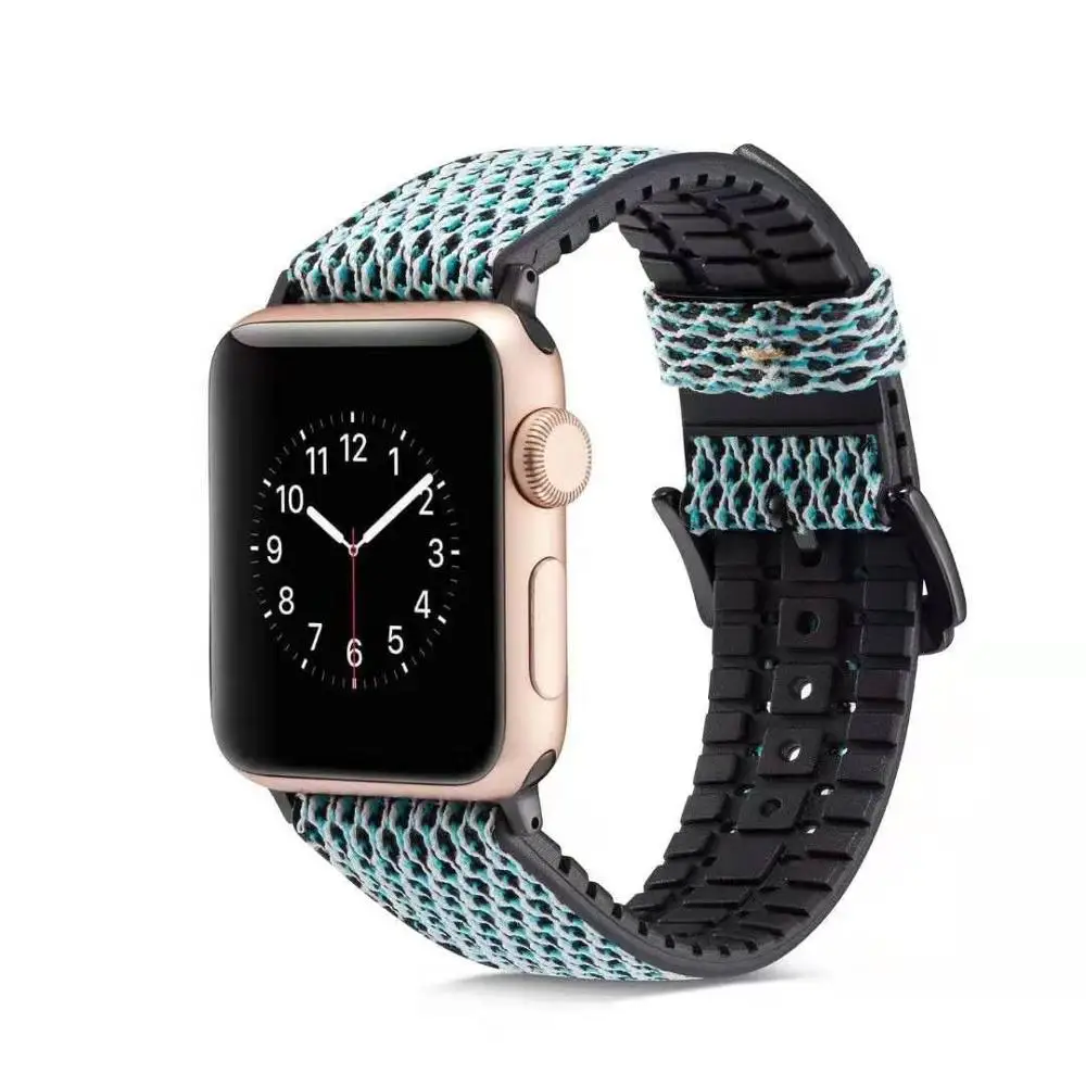 Часы в силиконовом корпусе ремешок для iwatch Для мужчин и женские спортивные часы с