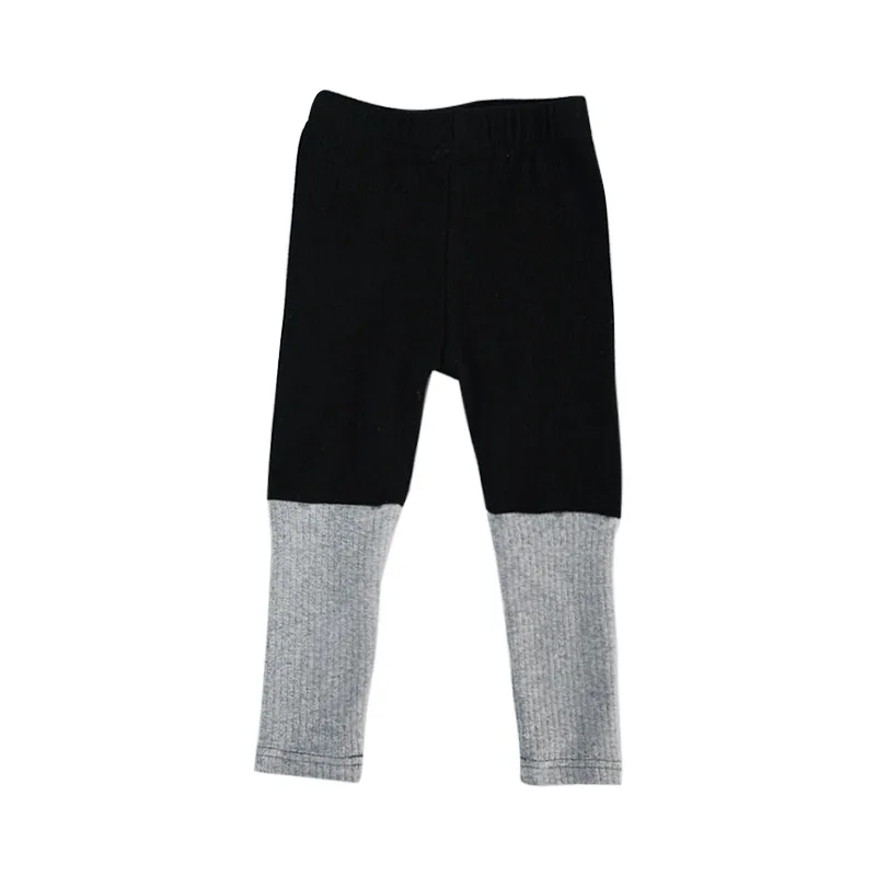 Осенние милые модные обтягивающие штаны для девочек Детские хлопковые Универсальные леггинсы 3 цветов 2-7Y