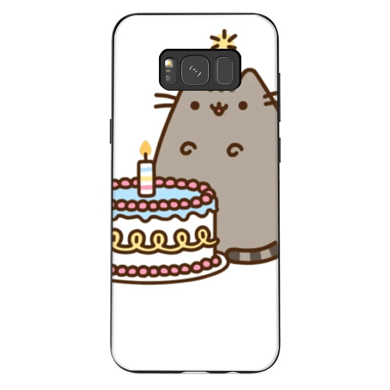 Чехол для samsung Galaxy A10 A10S A20 A20S A20E A30 A30S A40 A40S A50 A50S A60 A70 A70S чехол с принтом кота из мультфильма - Цвет: B4