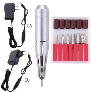 

1 Set Professional Electric Nail Drill Manicure Machine Kit Nail Art Pen Pedicure Nail File Bits Tools