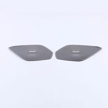

For Mazda MX-5 MX5 MX 5 2018 2019 Stainless Door Speaker Stereo Sound Frame Molding Garnish Cover Trims Car Accessories 2pcs