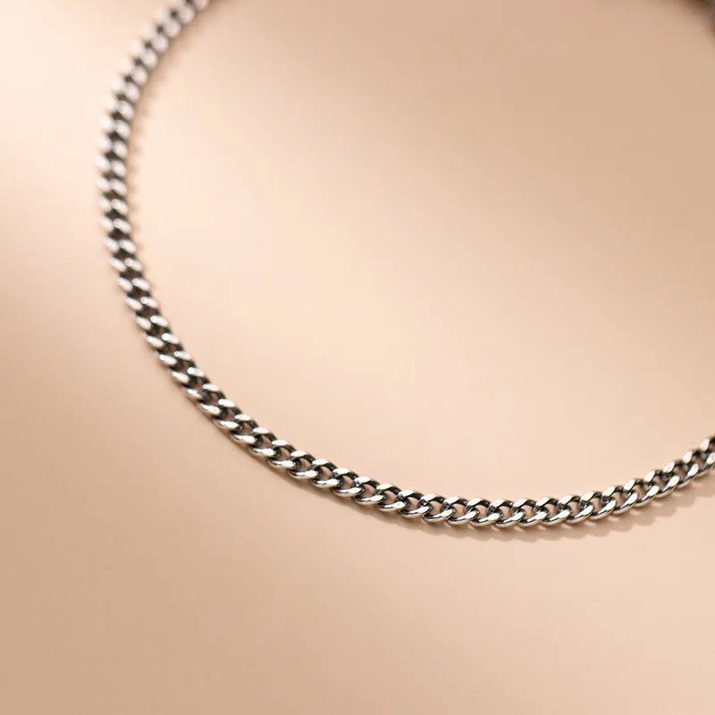 925 Silver Ankle Jewelry Foot Bracelet Chain Women Jewelry On Leg Thai Silver Adjustable Simpl For Anklet Girls Socks Vintage