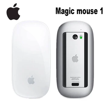 Original Apple Magic Mouse 1 Wireless Bluetooth Mouse for Mac Book Macbook Air Mac Pro Ergonomic Design Smart Multi Touch Mouse 1