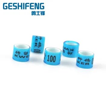 

2020 plastic bird leg rings racing pigeon foot rings 8mm inner diameter