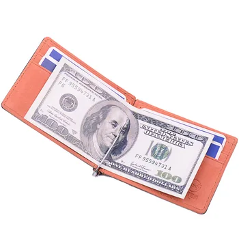 

Men's Wallet Leather Short wallet Men Pu Leather Bifold Short Credit Card Holders Coin Slim creative men's wallet