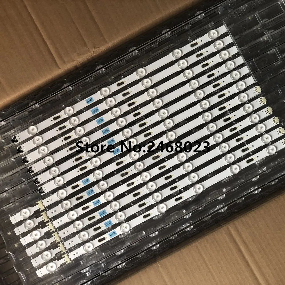 Новинка 3 набора = 36 шт. светодиодных лент для подсветки Samsung UE50JU6400 UN50JU6500 V5DU 500DCB R1