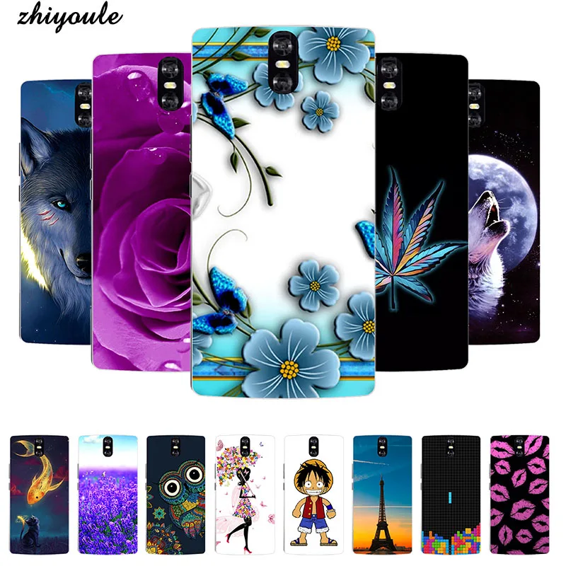 Painted Case For DOOGEE BL7000 Silicone Soft TPU Cases BL 7000 Cover Cat Owl Flower Animal Bags 5.5 Inch | Мобильные телефоны и