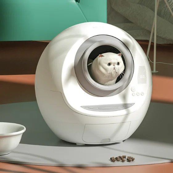 Automatic Cat Litter Basin Toilet Cleaner Electric Fully Enclosed Smart Cat Shovel Deodorant Cat Litter Box Pet Products