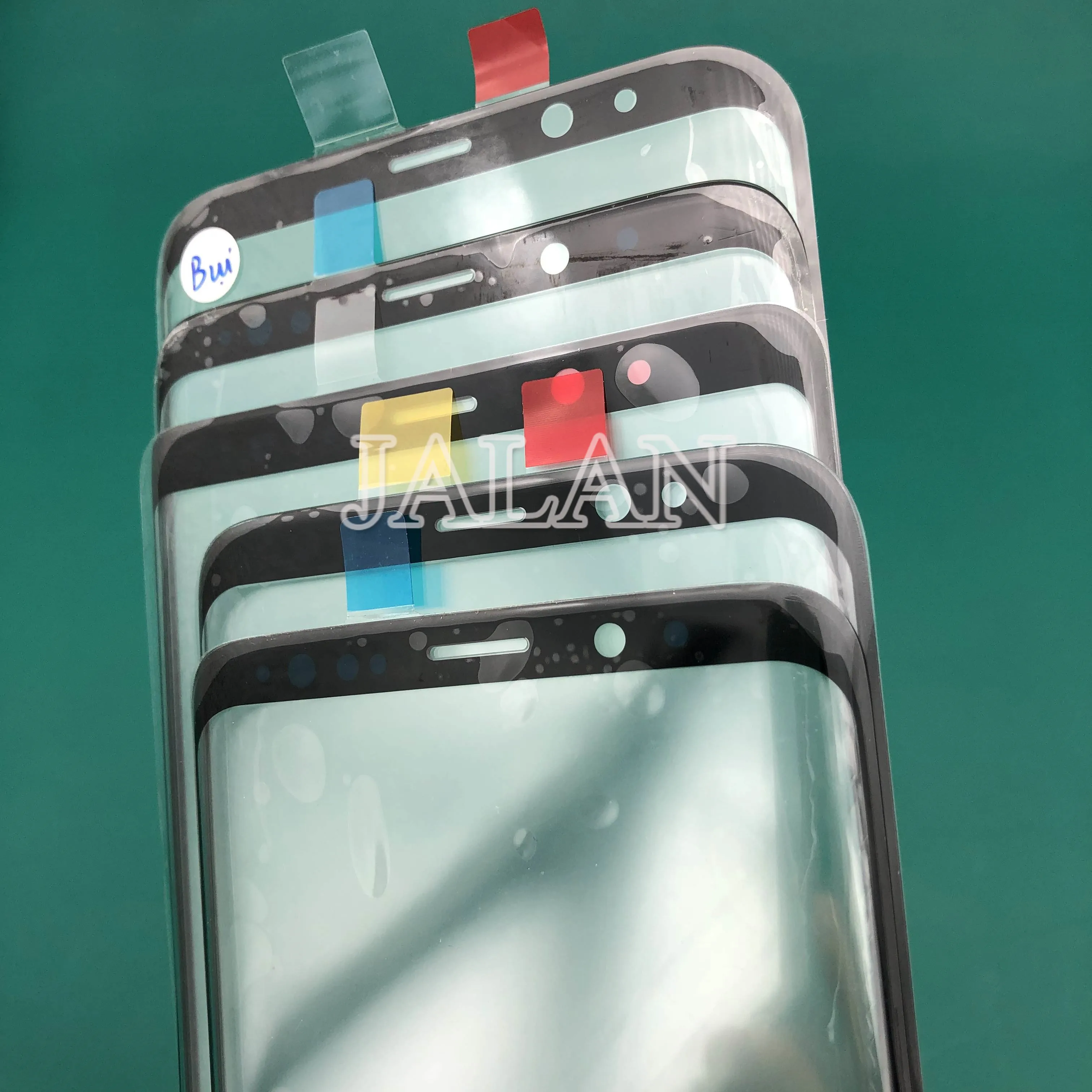 2 шт s9 g960 ЖК-дисплей, сенсорная панель, внешнее стекло, замена для ремонта краев