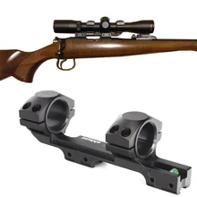 Тактический 1 дюйм 30 мм двойное кольцо консольный прицел адаптер с 11 мм 3/" ласточкин хвост крепление для Airgun страйкбол охота Caza