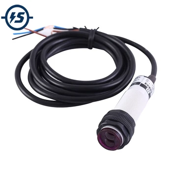 

DC 6V-36V Enhanced Infrared Photoelectric Distance Detector Infrared Sensor 60cm Switch Controller NO Output Diffuse Proximity
