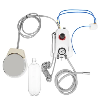 

Dental Turbined Unit Work Portable Wall Hanging 4 Holes Dental Instrument Accessories Plastic Shell Turbined Handpiece Kit