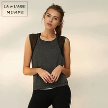 Женский сексуальный топ для фитнеса, для тренажерного зала, сетчатая дышащая рубашка для йоги, топ для тренировок, топы, футболка для бега, одноцветная спортивная одежда, Майки Mujer