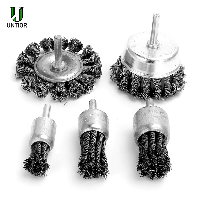 Steel Angle Grinder Accessories Steel Wire Brush Drill Wire Brush