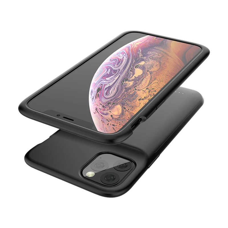 5000 мАч Внешний аккумулятор чехол для зарядки для iPhone 11 Pro Max чехол для аккумулятора чехол для зарядного устройства чехол для мобильного телефона