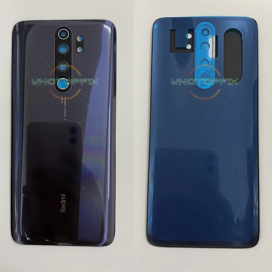 Для Xiaomi Redmi Note 8 Pro крышка батареи Задняя стеклянная панель Дверь Корпус с