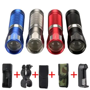 

Powerful LED Flashlight 20000LM Tactical Zoomable LED Torch Light 1 Mode