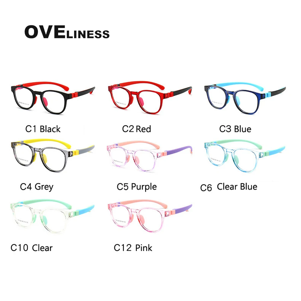 Ultralight Optical Kids glasses Frame girl boy Eyeglasses Frames Prescription Children glasses Optical Spectacle eyewear