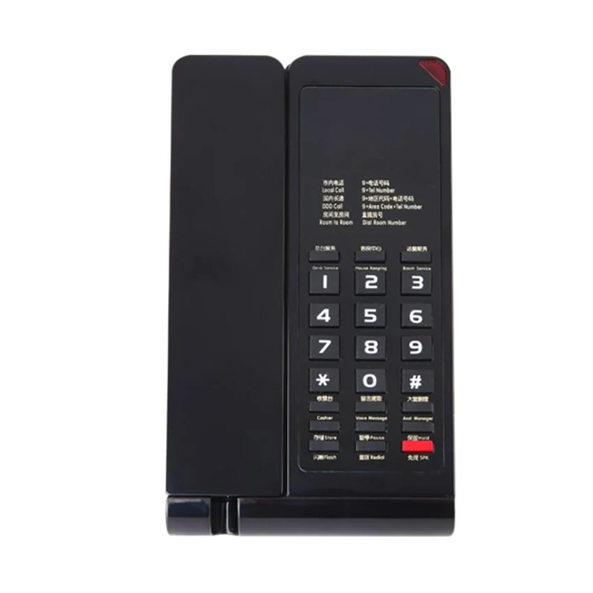 Corded Phone with Speaker, Flash Transfer, Message Extraction, Landline