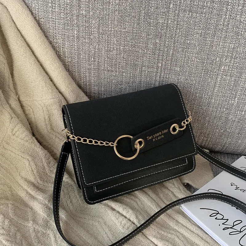 

New ladies hand 2 bags fashion personality hit color shoulder bag high-end fashion all-match messenger bag