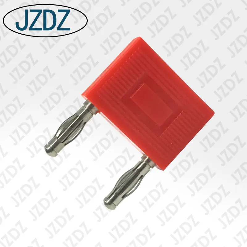 

JZDZ J.20006 2 pcs Short circuit insert 4mm banana plug with 19mm spacing