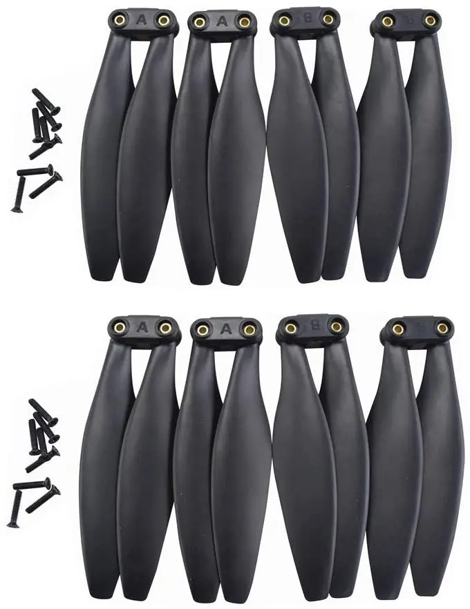 8PCS HS720 HS720E Folding Brushless RC Quadcopter 4K HD Aerial Photography Drone Spare Parts AB Blade Propellers CW CCW Prop