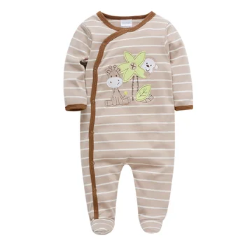 

Winter Newborn Baby Boy Clothing Sets Fasion Cartoon Printing Baby Boy Bodysuits Jumpsuits Pajamas long Sleeve Infant Clothing