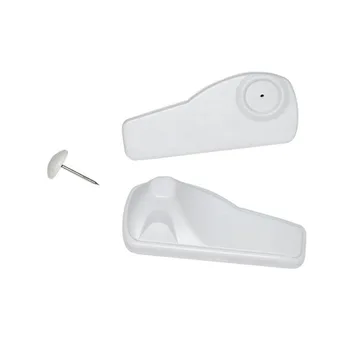 

1000 pcs RFID clothing check buckle electronic tag stock check dual frequency plastic clothing anti-theft buckle wire rope
