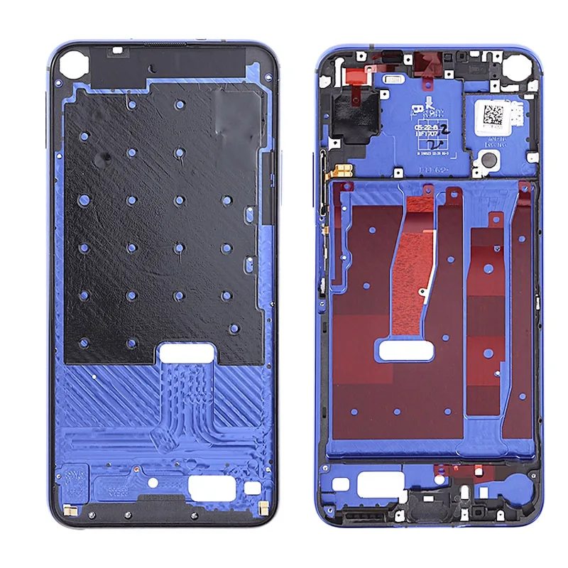 Для huawei Honor 20 Крышка батарейного отсека задняя стеклянная дверь корпус чехол для Honor 20 средняя передняя рамка