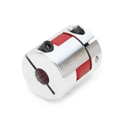 8mm x 8mm od25mm x l30mm alumínio flexível aranha eixo acoplamento cnc passo motor acoplador conector