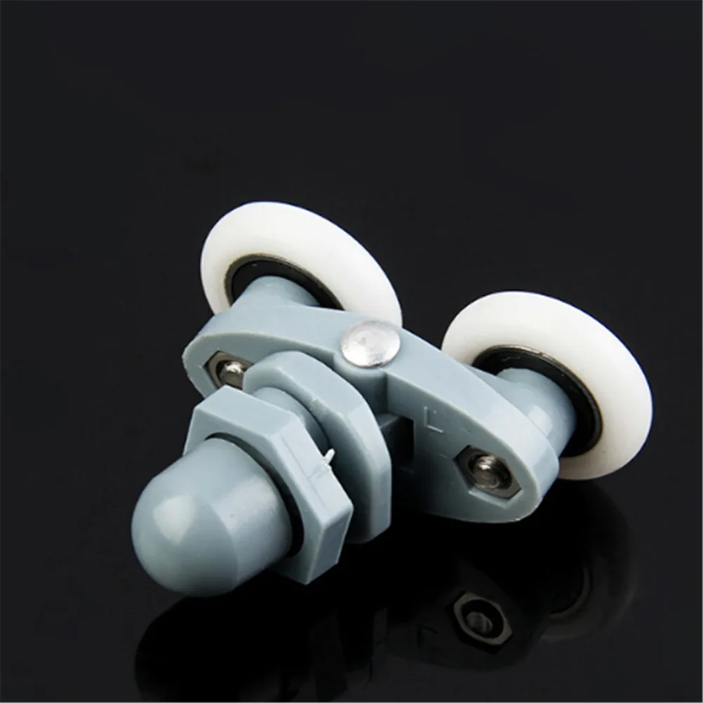1PC  Bathroom Pulley Shower Room Roller Glass Door Wheels Arc Shower Room Wheel 19mm-27mm